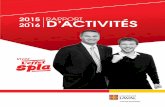 2015 RAPPORT 2016 D’ACTIVITÉS - Université Laval