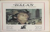 Balan. Tribulations à Bornéo