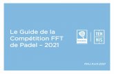 Le Guide de la Compétition FFT de Padel 2021