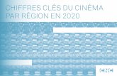 CHIFFRES CLÉS DU CINÉMA PAR RÉGION EN 2020