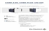 CABK 8-80, CABK PLUS 100-200 - De Dietrich Thermique
