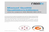 Manuel Qualité Qualitätsrichtlinien