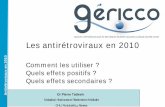 Les antirétroviraux en 2010 - Infectiologie