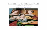 Les flûtes de Claude Rafi - allain-dupre.fr