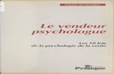 Le Vendeur psychologue : Les 10 lois de la psychologie de ...