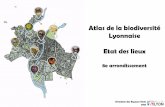 Atlas de la biodiversité Lyonnaise Etat des lieux