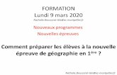 FORMATION Lundi 9 mars 2020 - Académie de Montpellier