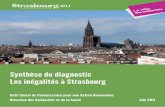 Synthèse du diagnostic Les inégalités à Strasbourg