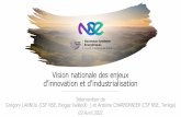 Vision nationale des enjeux d’innovation et d ...