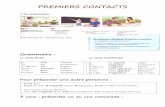 PREMIERS CONTACTS - cours.univ-paris1.fr