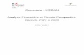 Commune - MEDAN Analyse Financière et Fiscale Prospective