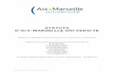 STATUTS D’AIX-MARSEILLE UNIVERSITE