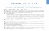 Statuts de la FFT