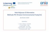 Méthode PEF (Product Environnemental Footprint)