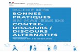 BONNES PRATIQUES CONTRE- DISCOURS / DISCOURS …