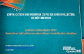 L'APPLICATION DES MESURES DE PCI EN SOINS PALLIATIFS, UN ...