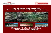 Le projet du tunnel ferroviaire du Montgenèvre