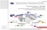 Version du 5 mars 2020 BIOLOGIE PROSPECTIVE Campagne 2020