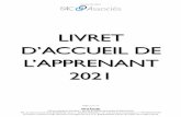 LIVRET D’ACCUEIL DE L’APPRENANT 2021
