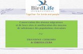 Conservation des oiseaux migrateurs et de leurs sites et ...