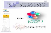 N°100 2020 La Tablette La Tablette - GIAA apiDV Nouvelle ...