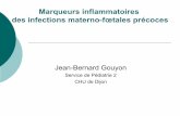 Marqueurs inflammatoires des infections materno-fœtales ...