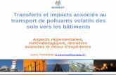 Transferts et impacts associés au transport de polluants ...