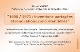 1698 / 1971 : inventions partagées et innovations ...
