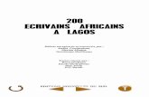 ECRIVAINS AFRICAINS A LAGOS
