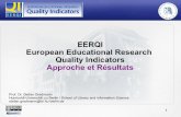 EERQI European Educational Research Quality Indicators ...