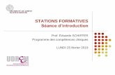 STATIONS FORMATIVES - Université de Genève
