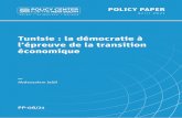Tunisie : la démocratie à l’épreuve de la transition ...