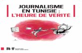 JOURNALISME EN TUNISIE : L’HEURE DE VÉRITÉ