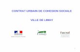 CONTRAT URBAIN DE COHESION SOCIALE VILLE DE LIMAY