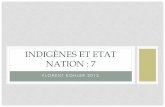 Indigènes et Etat Nation : 7