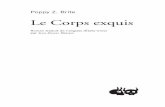 Poppy Z. Brite Le Corps exquis