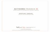 Projet Rapport annuel ACTIONS FRANCE M