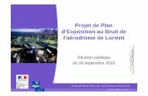 Projet de Plan d’Exposition au Bruit de l’aérodrome de Lorient