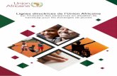 Lignes directrices de l’Union Africaine sur l’inclusion ...