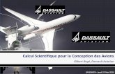 Calcul Scientifique pour la Conception des Avions