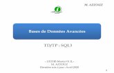 Bases de Données Avancées TD/TP : SQL3