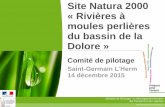 Site Natura 2000 « Rivières à moules perlières du bassin