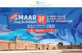 Pré-Programme SMAAR 2021
