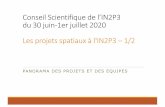 Conseil Scientifique de l’IN2P3 du 30 juin-1er juillet ...