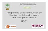 Programme de reconstruction de l’habitat rural dans les ...