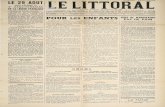 LE 29 AOUT E LITTORA - Collection de journaux anciens