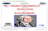 ELECTRONIQUE / ROBOTIQUE. 2017 THÉORIE FONDAMENTALE