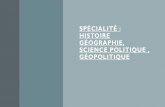 Spécialité : Histoire Géographie, géopolitique et sciences ...
