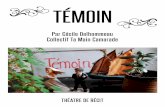 TÉMOIN - WordPress.com