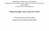 Physiologie du muscle strié